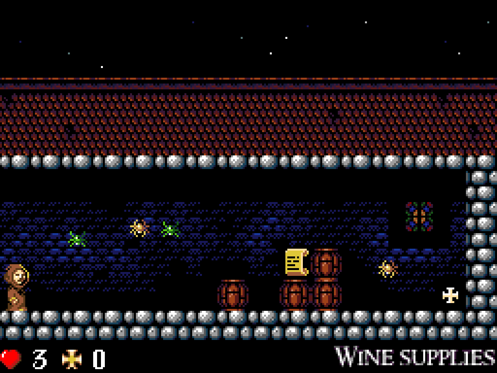 Abbaye des Morts (L') atari screenshot